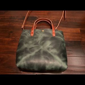 KMM & Co mini tote in eucalyptus